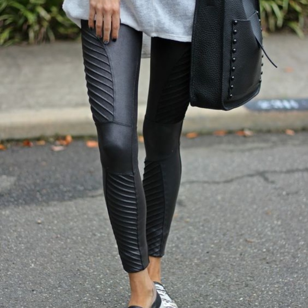 SPANX Moto Leggings